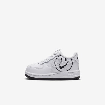 Nike Force 1 LV8 2 - Babe Utcai Cipő - Fehér/Fekete/Fehér